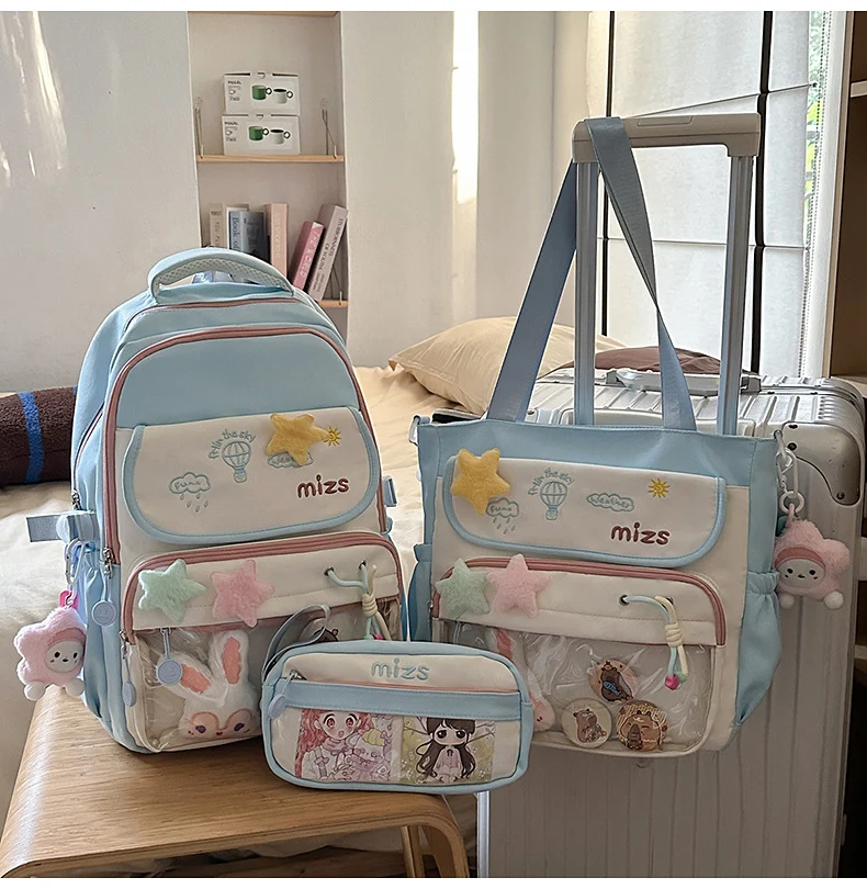 Fantasievolles Rucksack-Set mit mehreren Fächern Skanto
