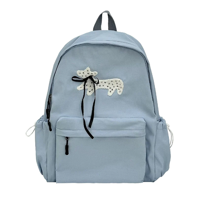 Rucksack Skanto mit gesticktem Tiermotiv