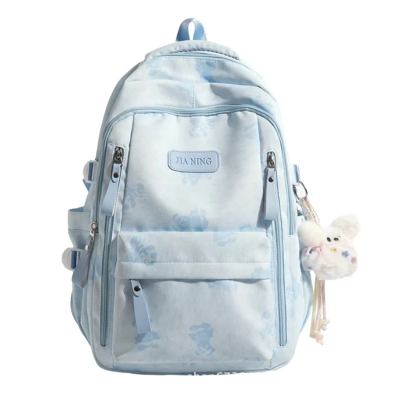 Stilvoller Rucksack mit Blumenmuster Skanto
