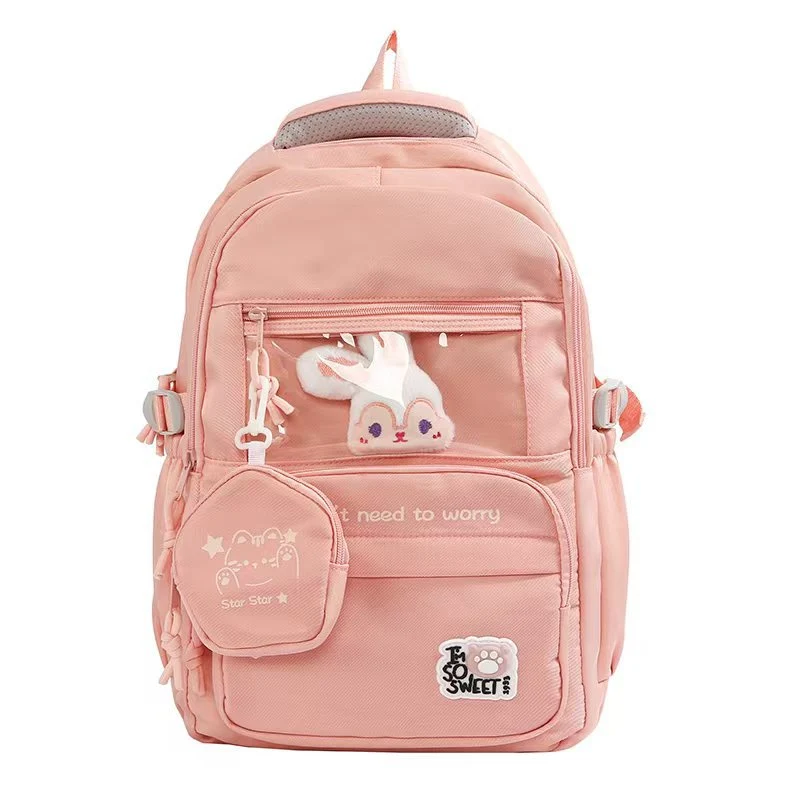 Multifunktionaler Rucksack mit transparenten Taschen Skanto