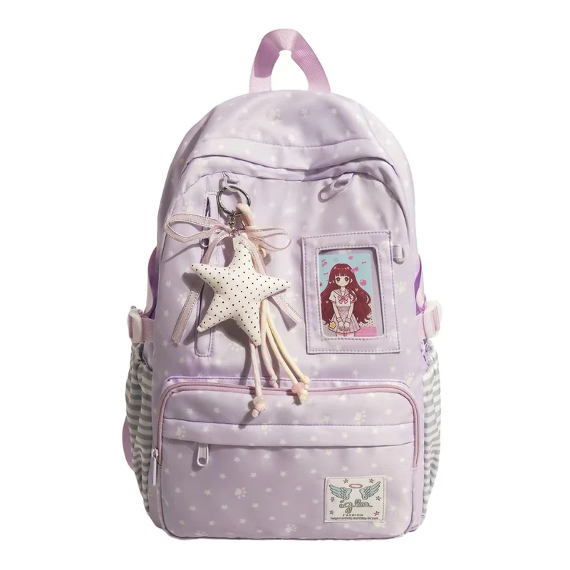 Niedlicher Rucksack mit Comic-Charakter Skanto