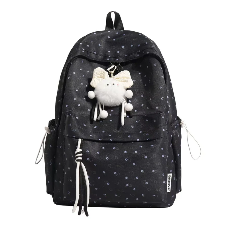 Niedlicher Rucksack mit Blumendruck Skanto