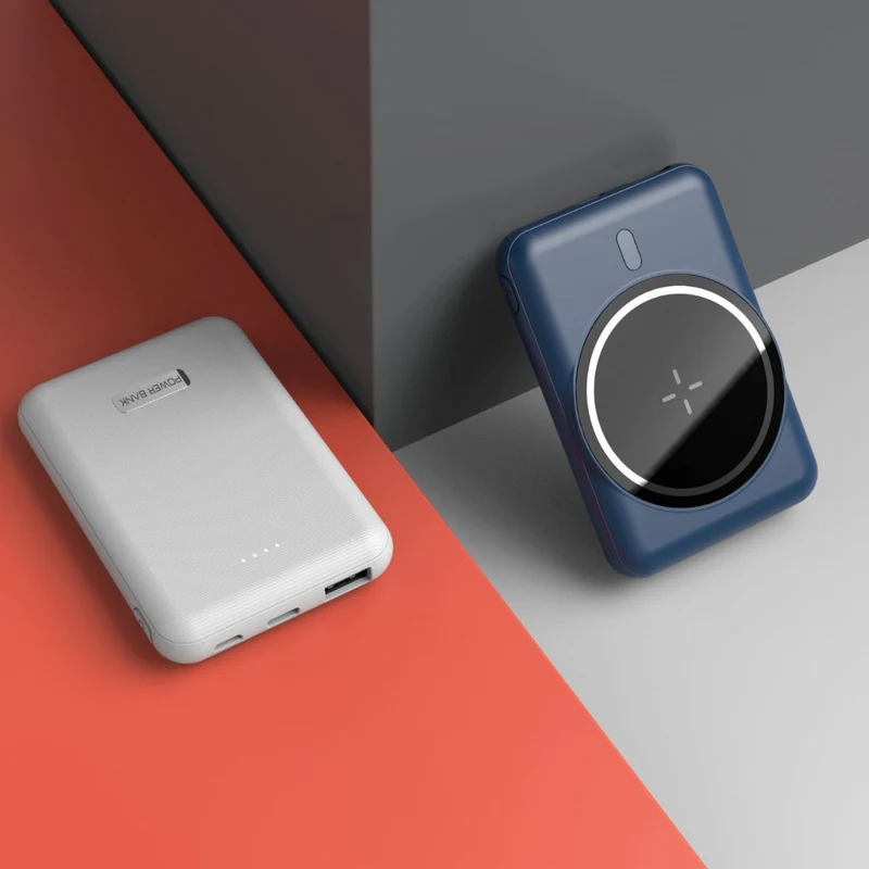 Kabellose Hochleistungs-Powerbank mit integrierter Ladeanzeige Skanto