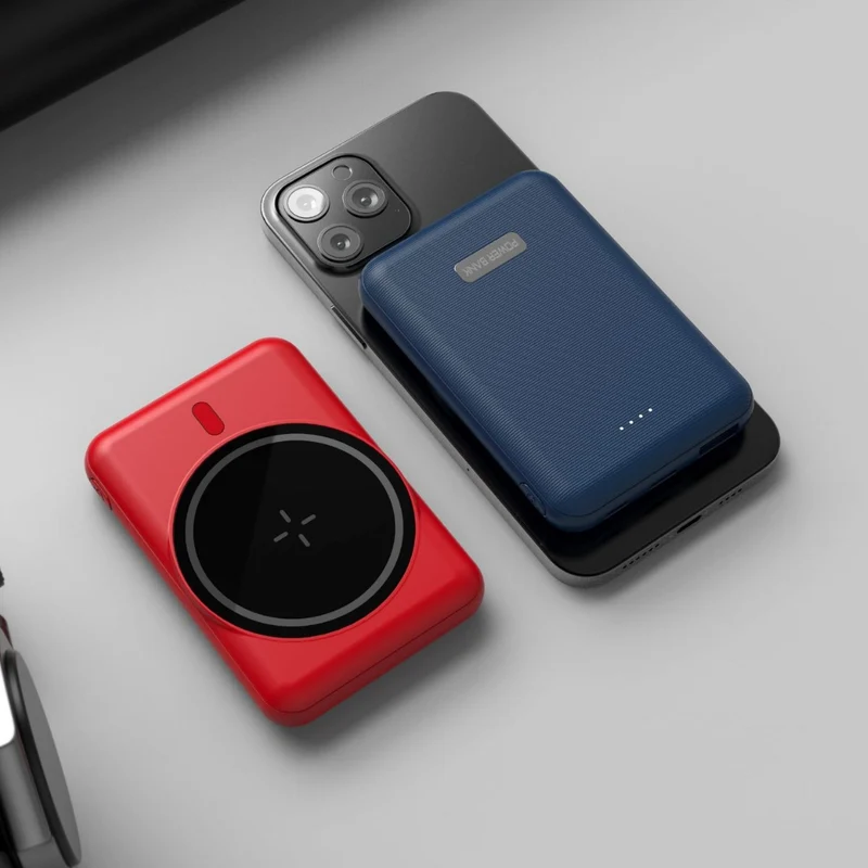 Kabellose Hochleistungs-Powerbank mit integrierter Ladeanzeige Skanto