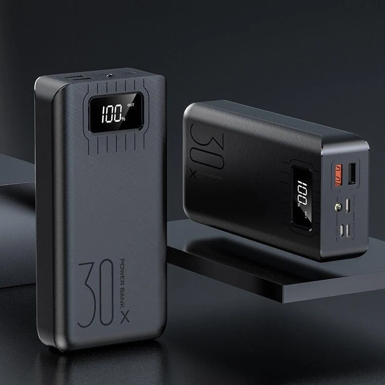 Hochleistungs-Powerbank mit intelligentem LCD-Display Skanto