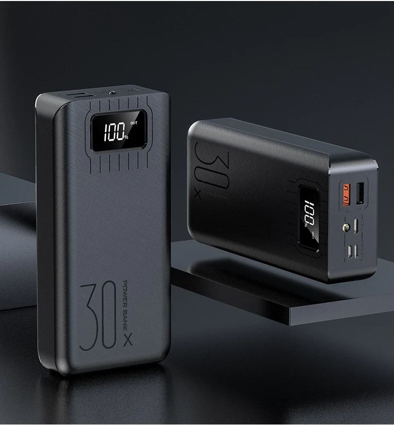Hochleistungs-Powerbank mit intelligentem LCD-Display Skanto