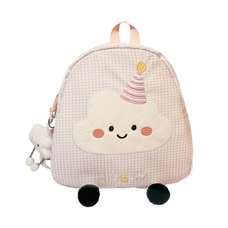 Rucksack Skanto mit Wolken-Charakter-Design