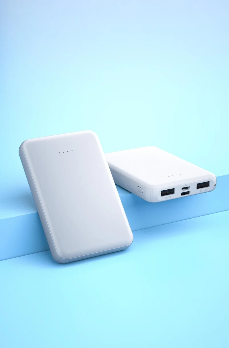 Leistungsstarke Powerbank mit zwei USB-Anschlüssen Skanto