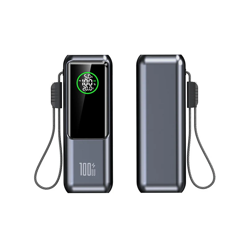 Kompakte Hochleistungs-Powerbank mit digitaler Ladestatusanzeige Skanto