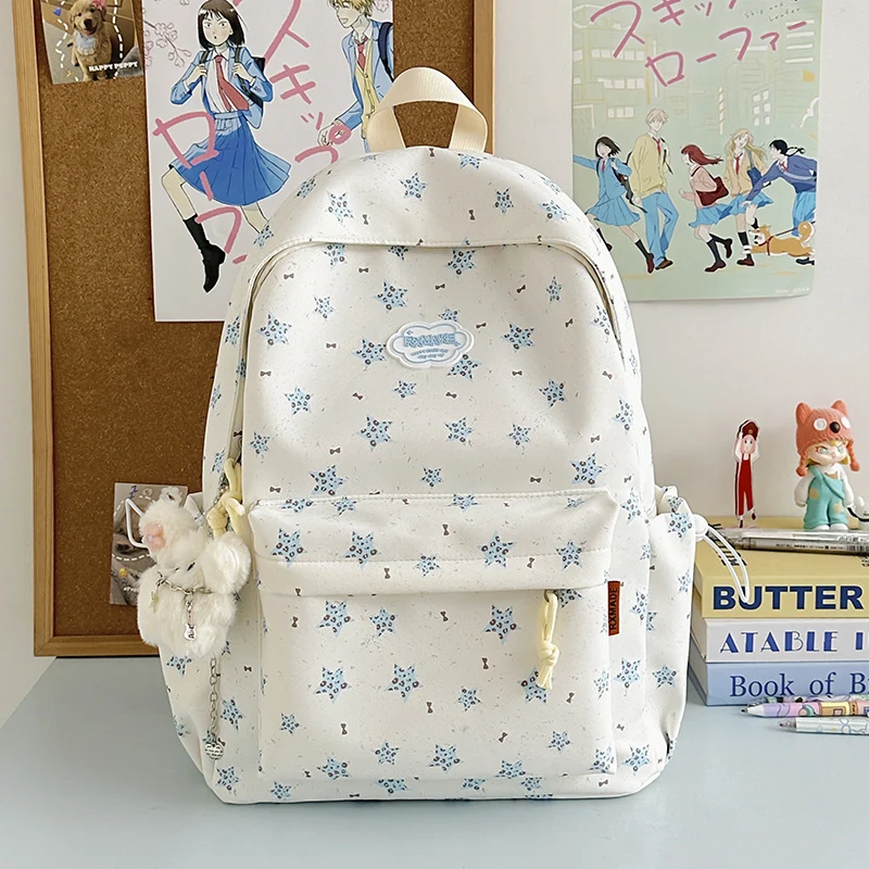 Klassischer gemusterter Rucksack Skanto