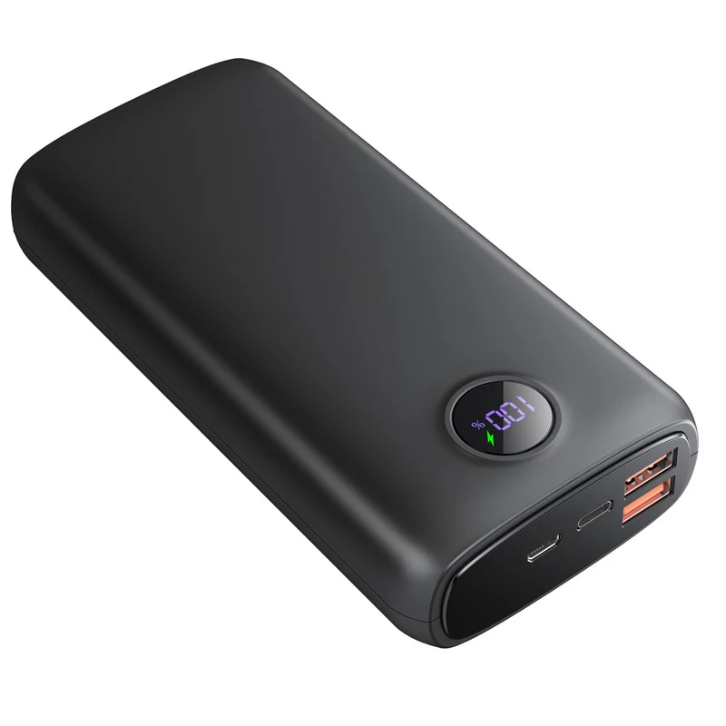 Powerbank mit LCD-Bildschirm und Schnellladefunktion Skanto