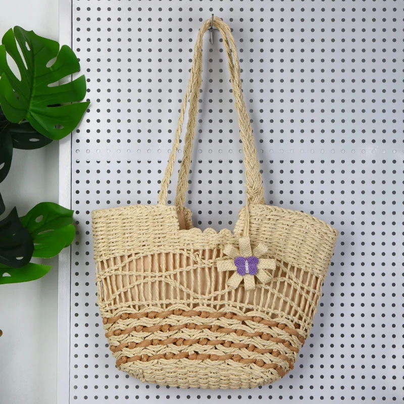 Sommerliche Strohtasche Skanto