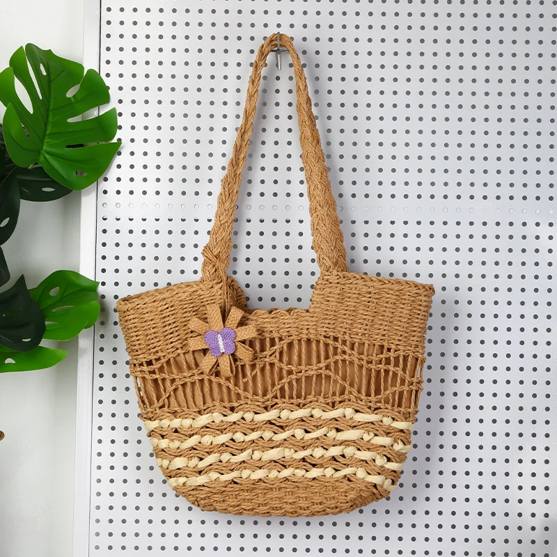 Sommerliche Strohtasche Skanto
