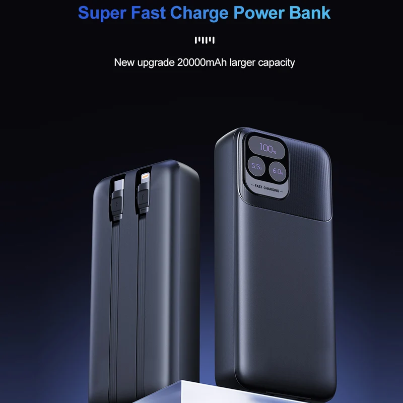Powerbank mit Dual-Schnellladefunktion Skanto