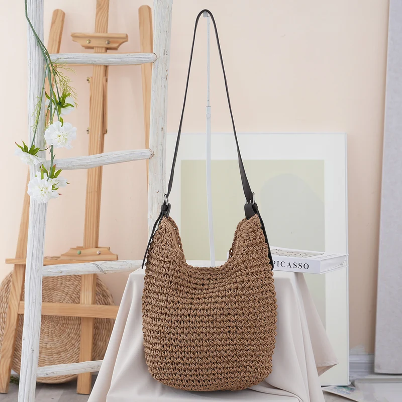 Handgemachte Strohtasche Skanto
