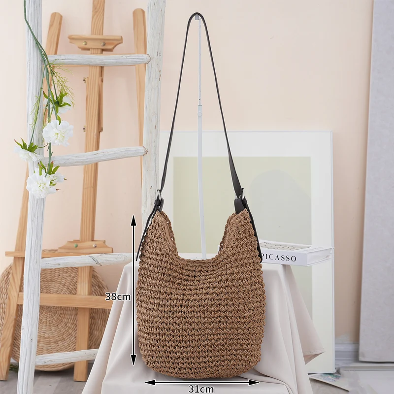 Handgemachte Strohtasche Skanto