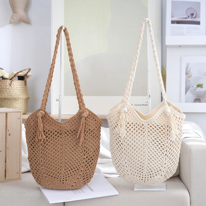 Handgefertigte Strandtasche Skanto