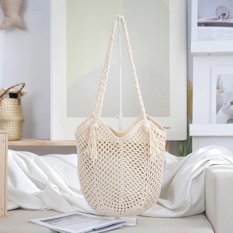Handgefertigte Strandtasche Skanto