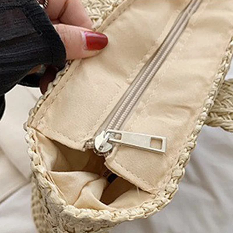 Handgemachte Strandtasche aus hochwertigem Naturmaterial Skanto