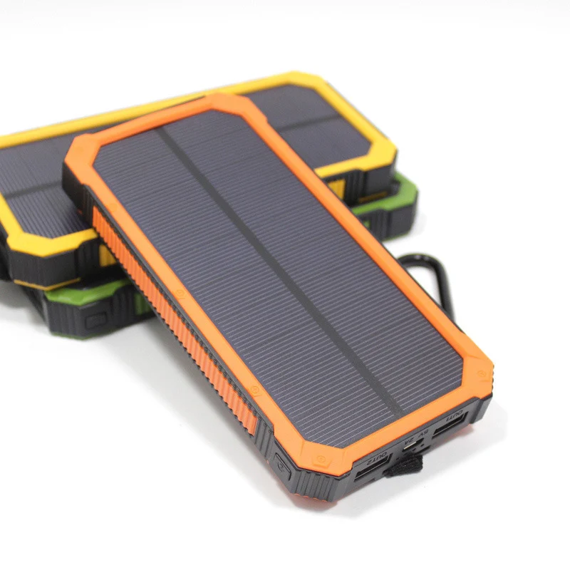 Tragbare Powerbank mit Licht und Sicherheitsclip Skanto