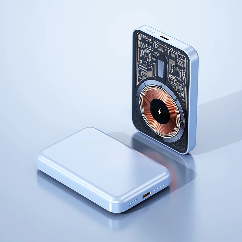 Tragbare Powerbank mit kabellosem Schnellladen Skanto