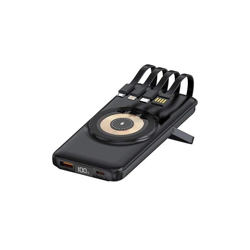 Tragbare Powerbank mit kabelloser Ladefunktion Skanto