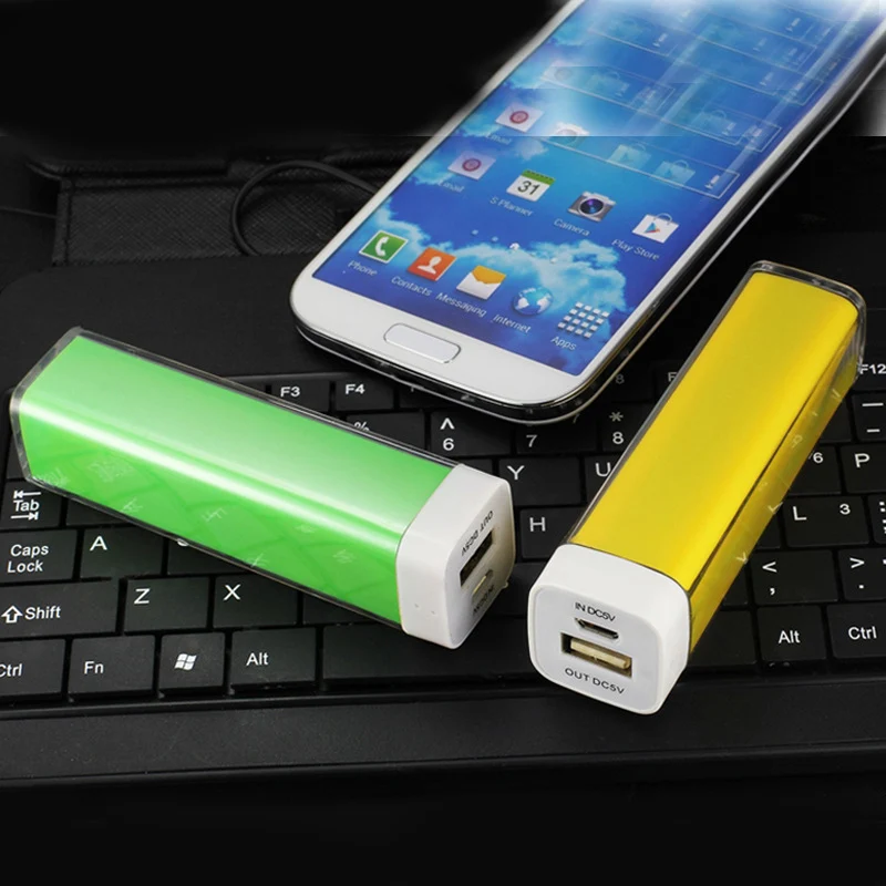 Tragbare Powerbank mit Dual-Ausgang und kompaktem Design Skanto