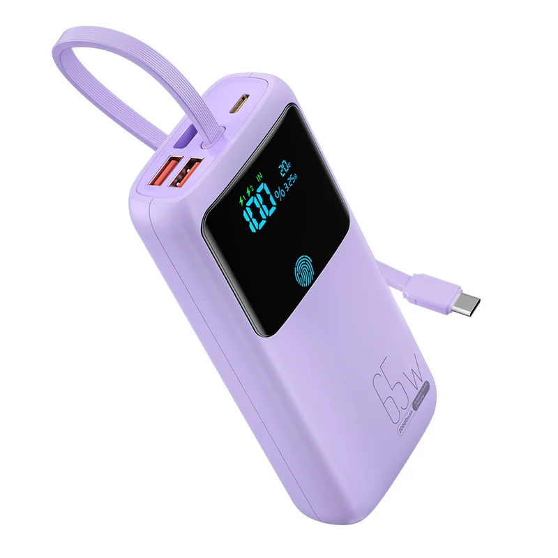 Powerbank mit integriertem LED-Display und Schnellladefunktion Skanto