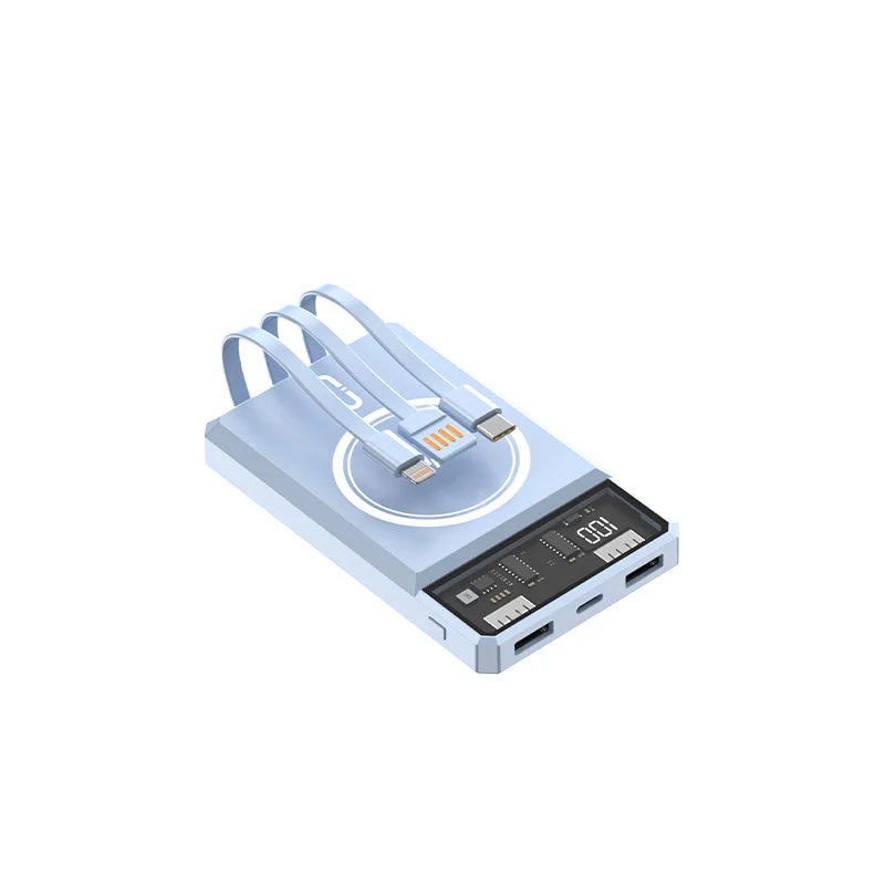 Powerbank mit integriertem Licht und Schnellladefunktion Skanto