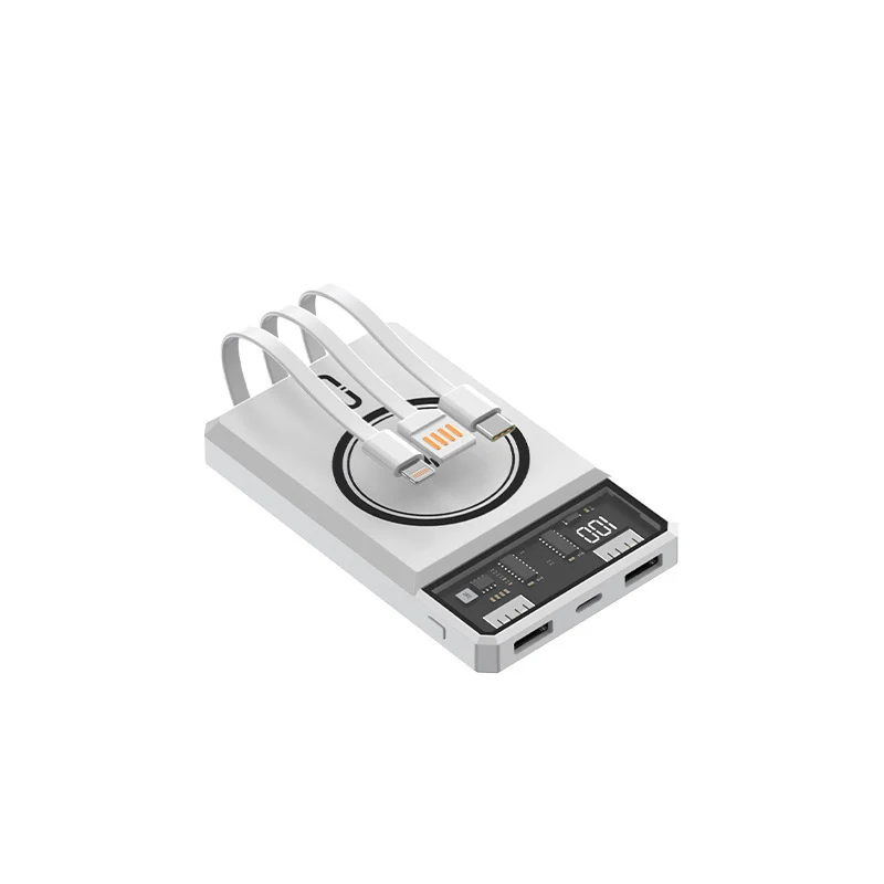 Powerbank mit integriertem Licht und Schnellladefunktion Skanto