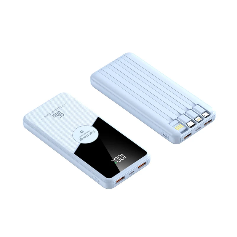 Powerbank mit intelligenter Ladeanzeige und mehreren Anschlüssen Skanto
