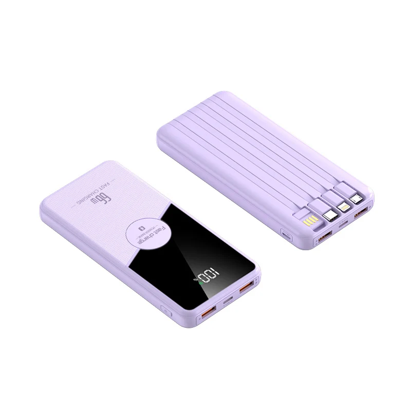 Powerbank mit intelligenter Ladeanzeige und mehreren Anschlüssen Skanto