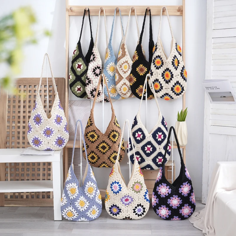 Handgemachte Häkeltasche Skanto