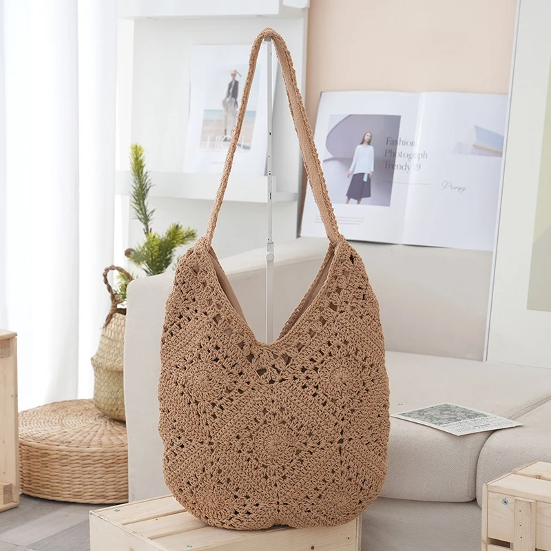 Handgemachte Häkel-Shopper-Tasche Skanto