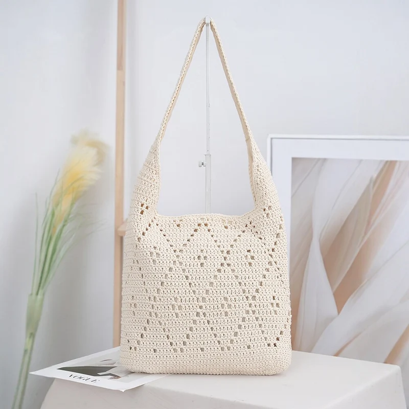 Handgemachte Bast-Umhängetasche Skanto