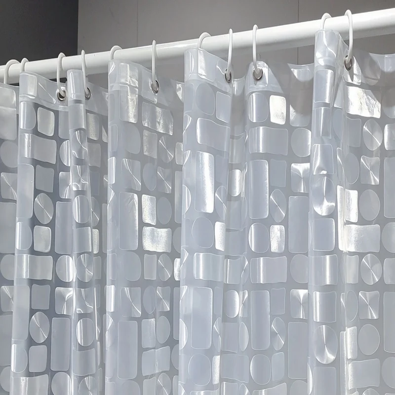Duschvorhang Skanto mit modernem geometrischem Design
