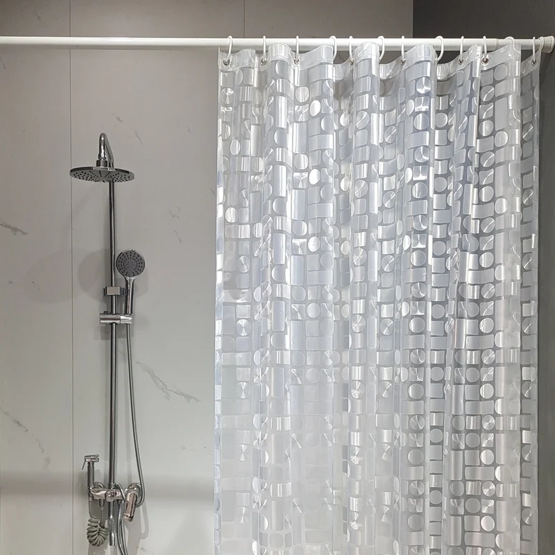 Duschvorhang Skanto mit modernem geometrischem Design