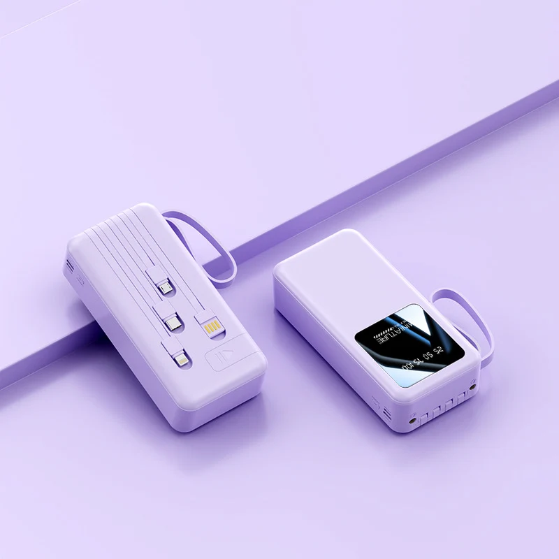 Tragbare Powerbank mit intelligenter Energieanzeige und mehreren USB-Anschlüssen Skanto