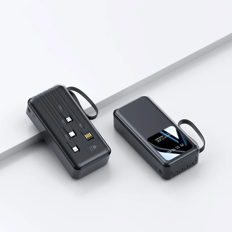 Tragbare Powerbank mit intelligenter Energieanzeige und mehreren USB-Anschlüssen Skanto