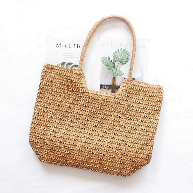 Geflochtene Strandtasche Skanto