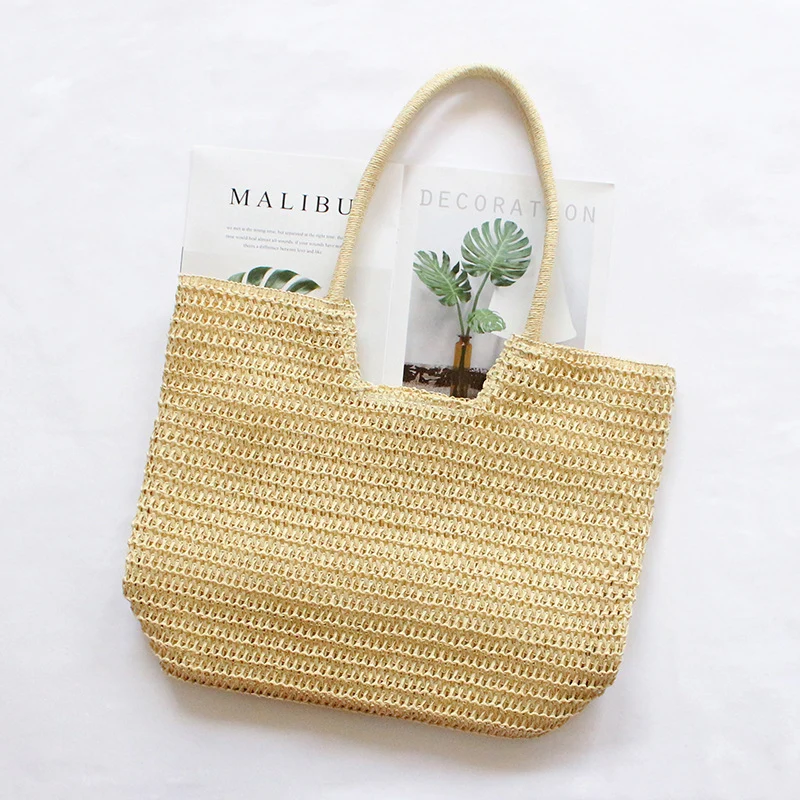 Geflochtene Strandtasche Skanto