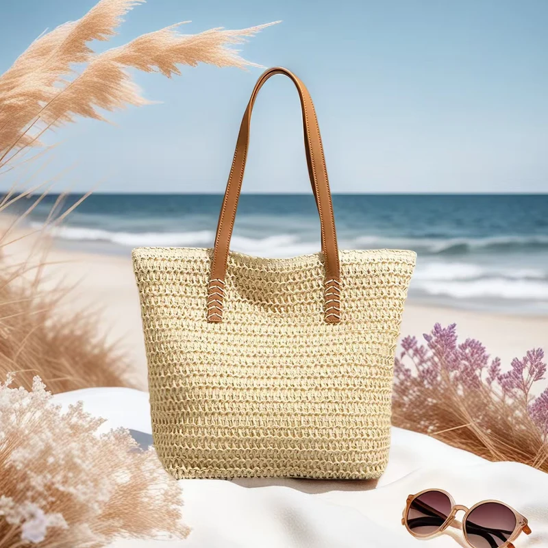 Trendige und Handgemachte Strandtasche Skanto