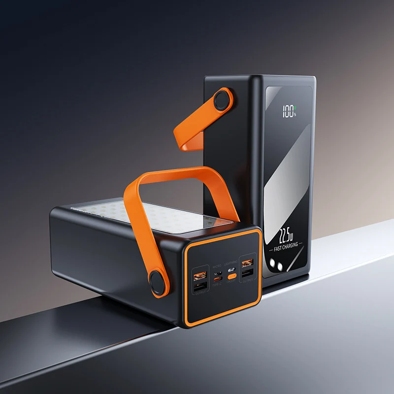 Tragbare Powerbank mit integrierter Ladeanzeige Skanto