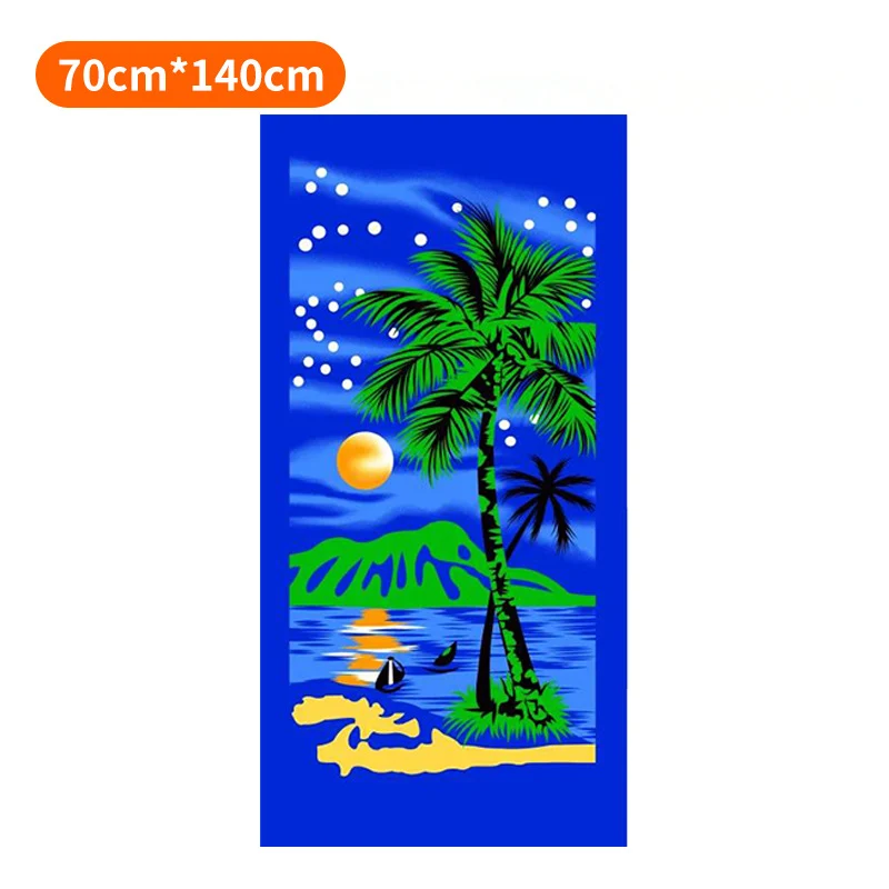 Strandtuch mit tropischem Flamingo-Muster Skanto
