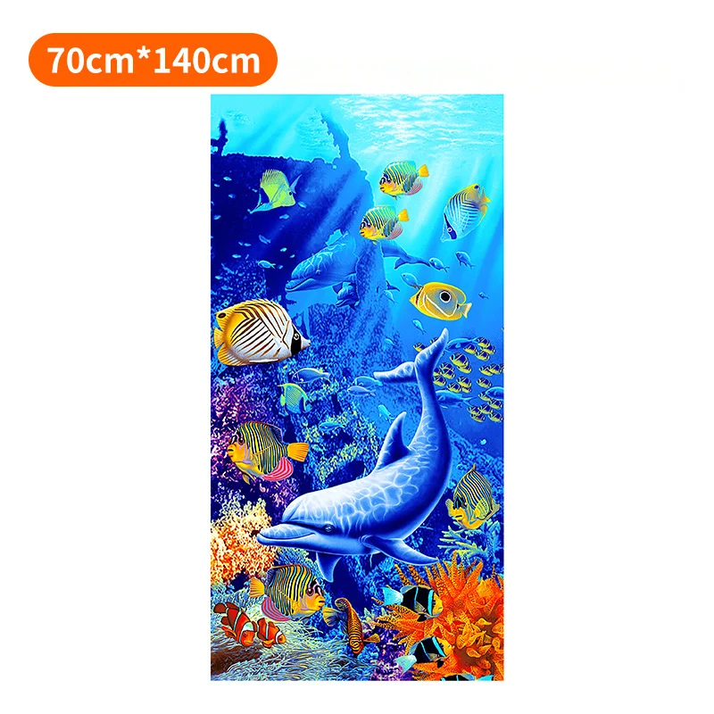 Strandtuch mit tropischem Flamingo-Design Skanto