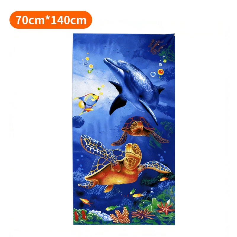 Strandtuch mit tropischem Flamingo-Design Skanto