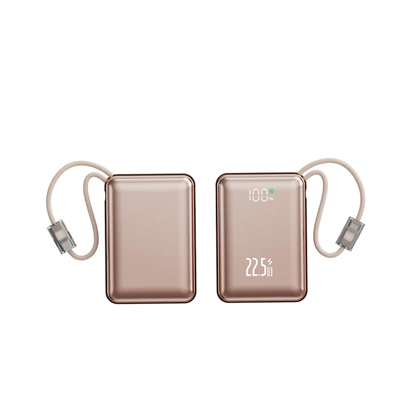Tragbare Schnelllade-Powerbank mit Digitalanzeige Skanto