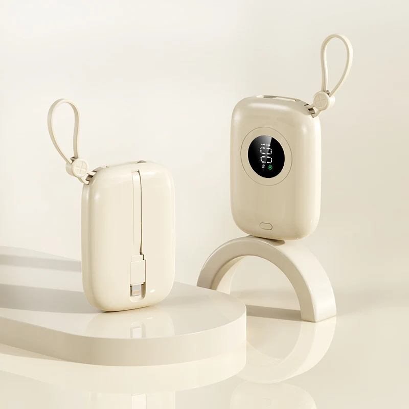Tragbare Multifunktions-Powerbank mit digitaler Temperaturanzeige Skanto