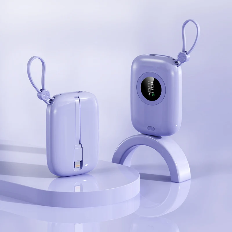Tragbare Multifunktions-Powerbank mit digitaler Temperaturanzeige Skanto