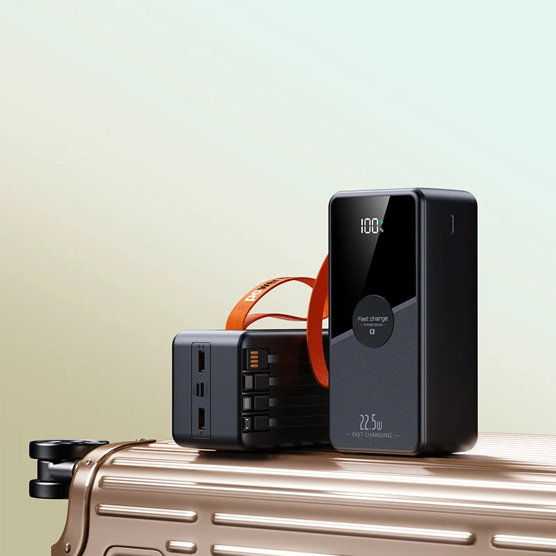 Tragbare Hochleistungs-Powerbank mit intelligenter Ladeanzeige Skanto